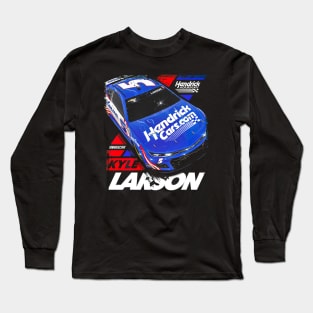 Kyle Larson Black Car Long Sleeve T-Shirt